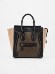 Celine Small Luggage Multi color Leather