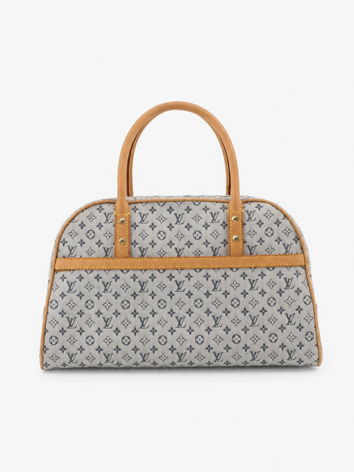 Louis Vuitton Hand Bag Blue Fabric