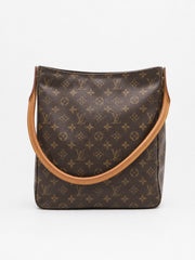 Louis Vuitton Looping GM Brown Canvas