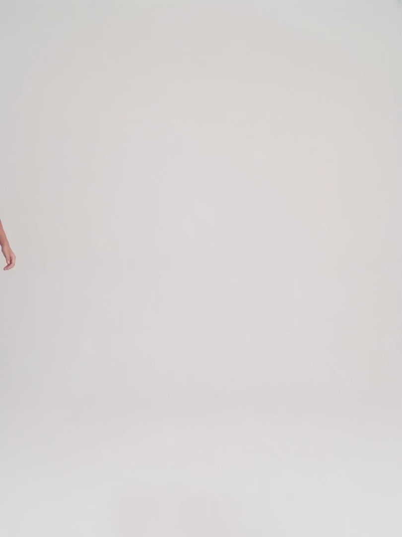 Load video: Louis Vuitton Neverfull MM White Canvas